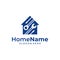 Home service logo illustration template. Mechanic home logo design concept vector