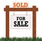 Home Sold Sign