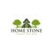 Home Stone Village Abstract Nature Creative logo