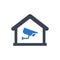 Home surveillance icon