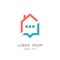 Home and talk logo - realty and estate agency