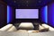 Home theater, luxury interior