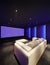 Home theater, luxury interior