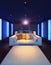 Home theater, luxury interior