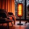 Home warmth Infrared heater providing cozy comfort for winter days