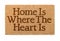 Home Is Where The Heart Is Welcome Mat On White