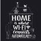 Home is where wifi connects automatically. Fun phrase about internet.
