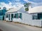 Home With White Painted Roof