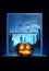 Home Window Halloween Pumpkin Display