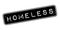 Homeless rubber stamp