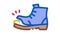 homeless torn boot Icon Animation