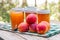 Homemade apricot jam or preserves