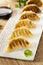 Homemade Asian Vegeterian Potstickers