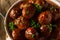 Homemade Barbecue Meat Balls