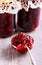 Homemade beetroot and apple chutney