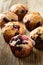 Homemade black berry muffins