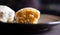 Homemade Bliss: Almond Muffins with Orange Glaze CloseUp