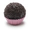 Homemade brigadeiro, brazilian chocolate truffle