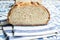Homemade buckwheat sourdough bread