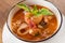 Homemade Calamari Fagioli Soup