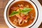 Homemade Calamari Fagioli Soup