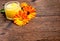 Homemade calendula ointment