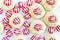 Homemade Candy Cane Kiss Cookies