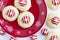 Homemade Candy Cane Kiss Cookies