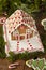 Homemade Candy Gingerbread House