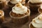 Homemade Carrot Cupcakes with Cream Cheese Frosting