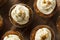 Homemade Carrot Cupcakes with Cream Cheese Frosting