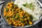 Homemade Chickpea and Spinach Curry