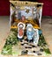 Homemade childs nativity set