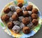 Homemade choclate truffles