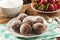 Homemade Chocolate Donut Holes