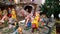 Homemade Christmas crib, Italy, Palermo