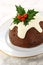 Homemade christmas pudding