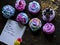 Homemade colourful Cupcakes