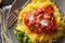 Homemade Cooked Spaghetti Squash Pasta