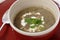 Homemade cream of mushroom soup