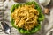 Homemade Curried Coronation Chicken with Lettuce