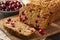 Homemade Delicious Cranberry Bread