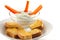 Homemade Dill Dip With Fresh Baked Crostini\'s