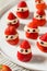 Homemade Festive Christmas Strawberry Santas