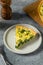 Homemade Feta Spinach Quiche Tart