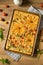 Homemade Flower Focaccia Bread Art