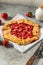 Homemade French Strawberry Galette