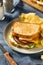 Homemade Fried Bologna Sandwich