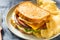 Homemade Fried Bologna Sandwich