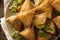 Homemade Fried Indian Samosas